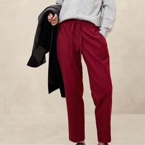 Gap burgundy Cropped Pants High-Waisted